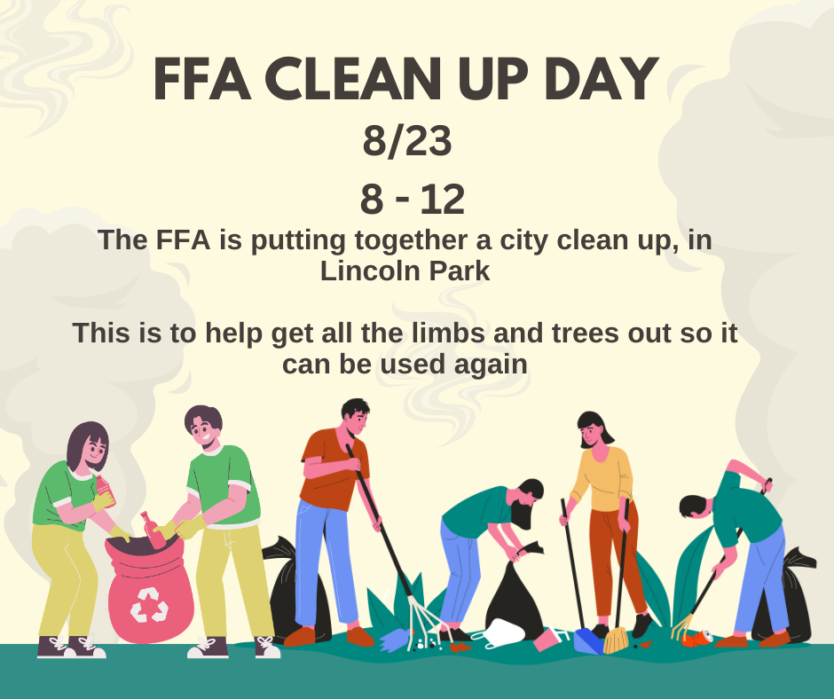 FFA Clean up
