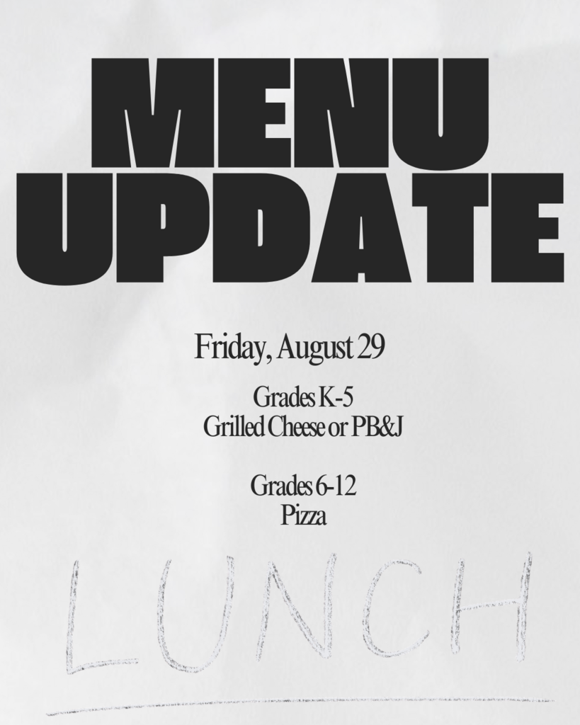 Menu Update