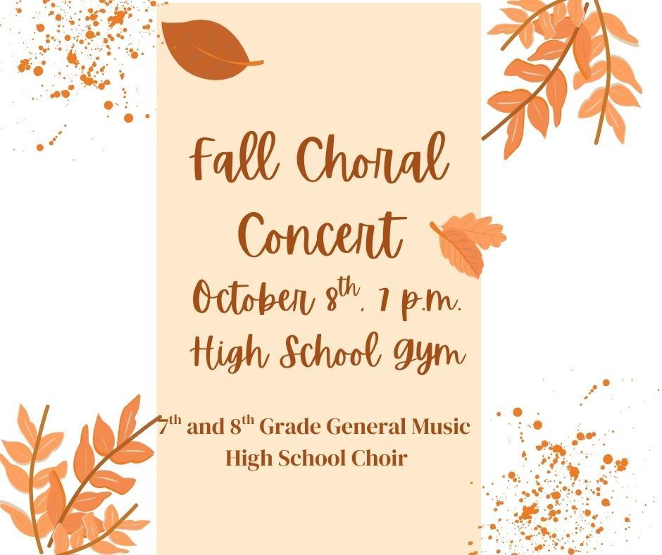 Choir flyer