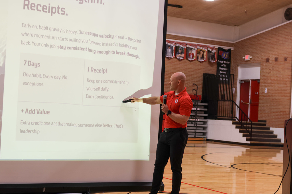 Ty Betka talking about committing to yourself everyday. 