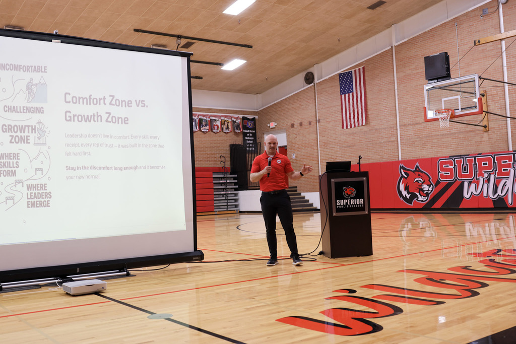 Ty Betka talking about comfort zone vs growth zone.