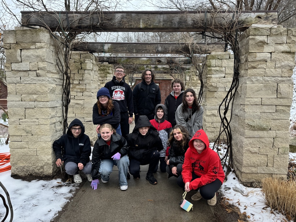 Middle School Group in Gardens