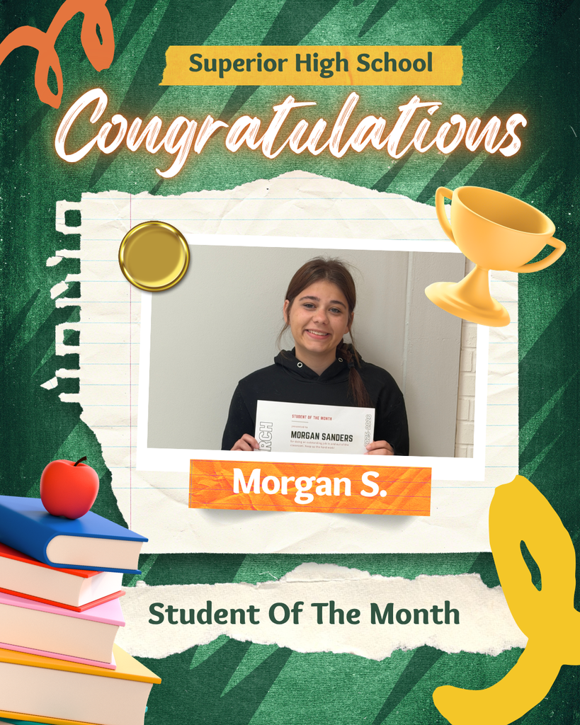 Student of the Month-Morgan