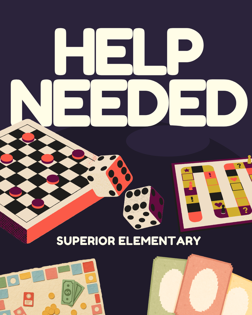 help needed-superior elementary