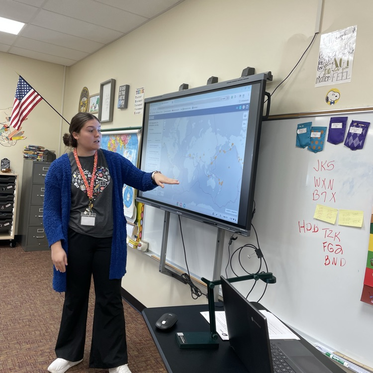 Miss Barry teaches Science. 