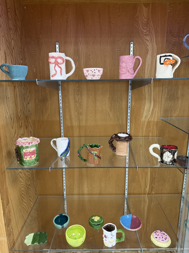 Ceramic Work on display