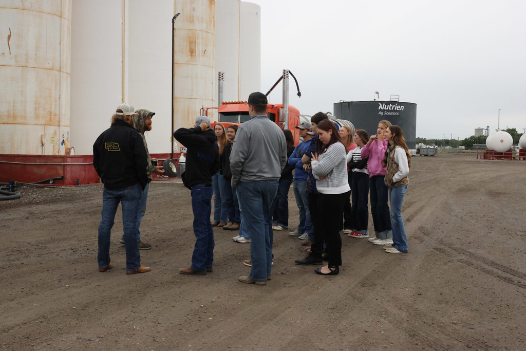 Talking about importance of spraying