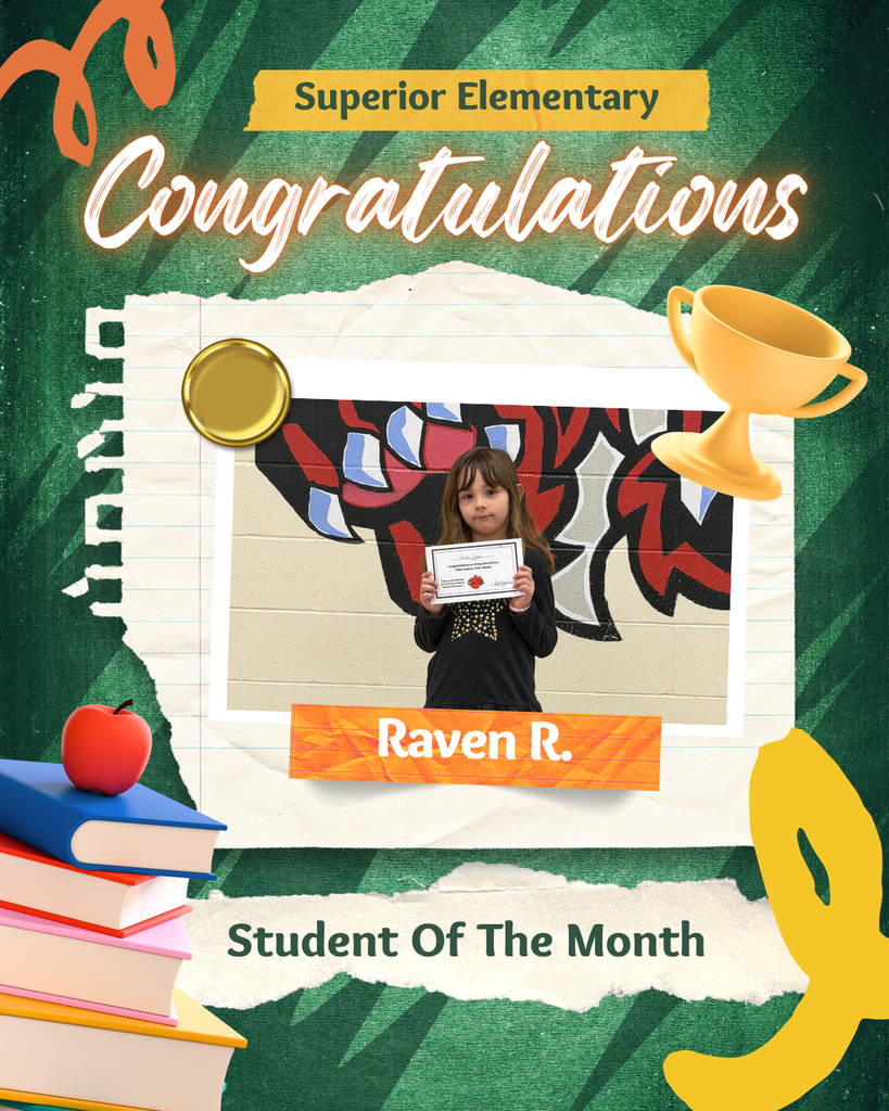 student of the month-Raven