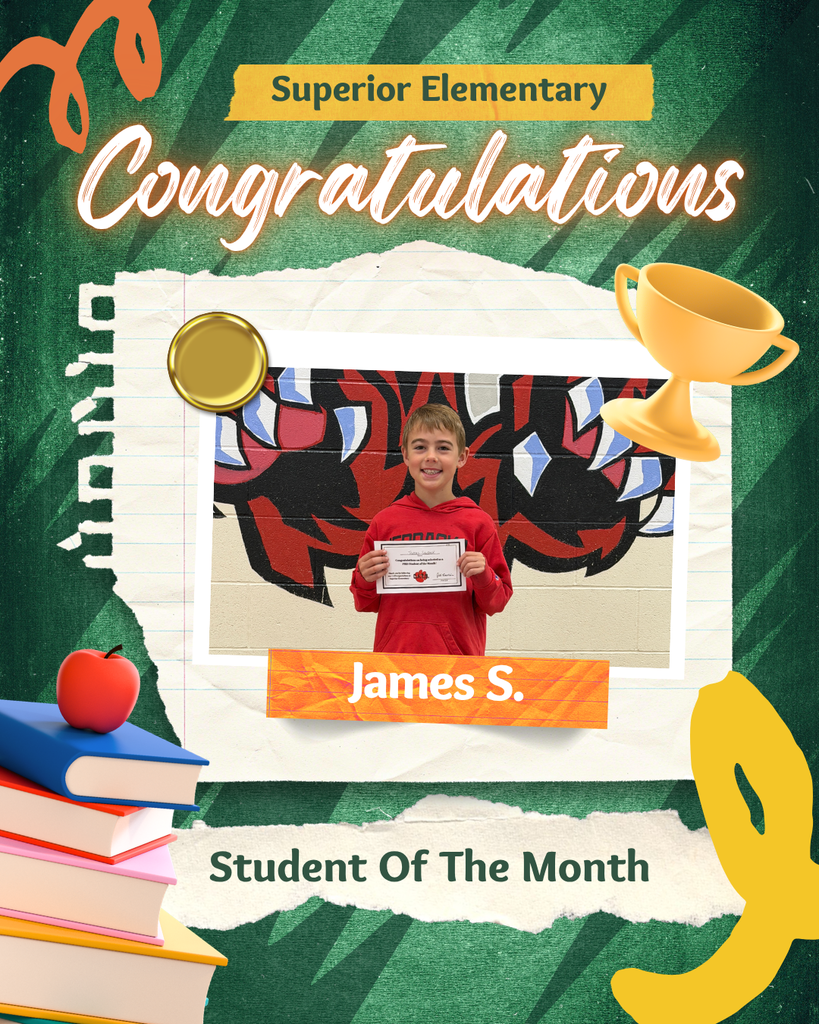 Student of the Month-James