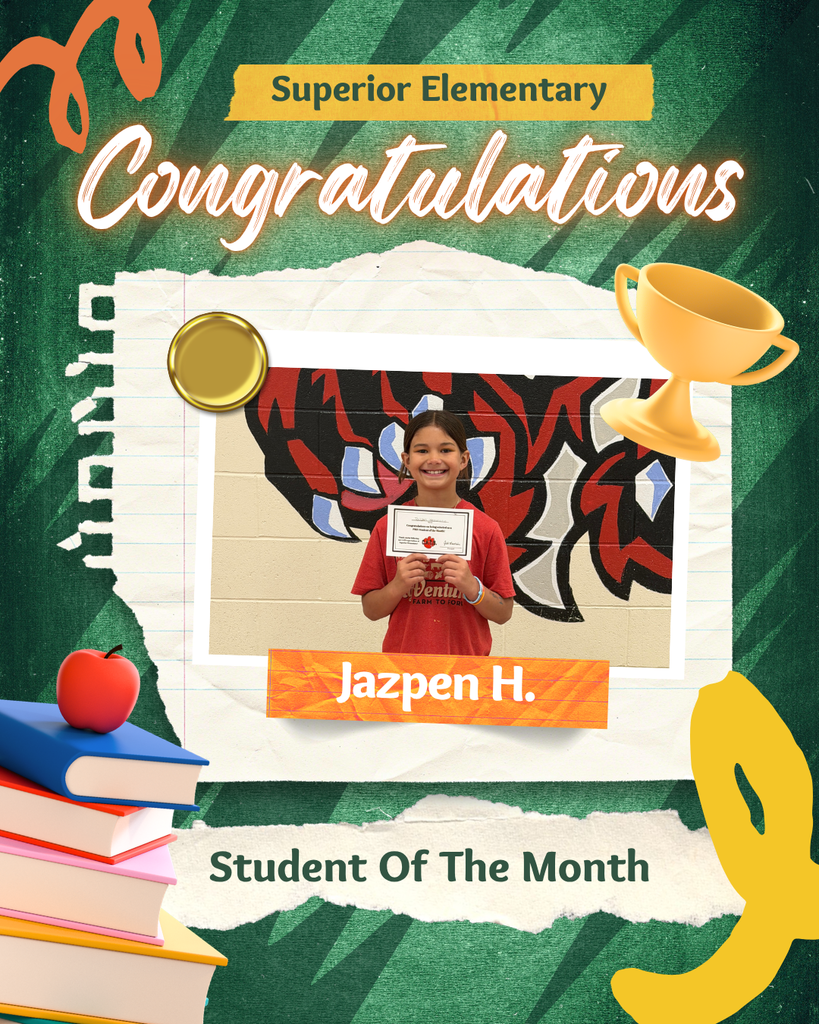 Student of the Month-Jazpen