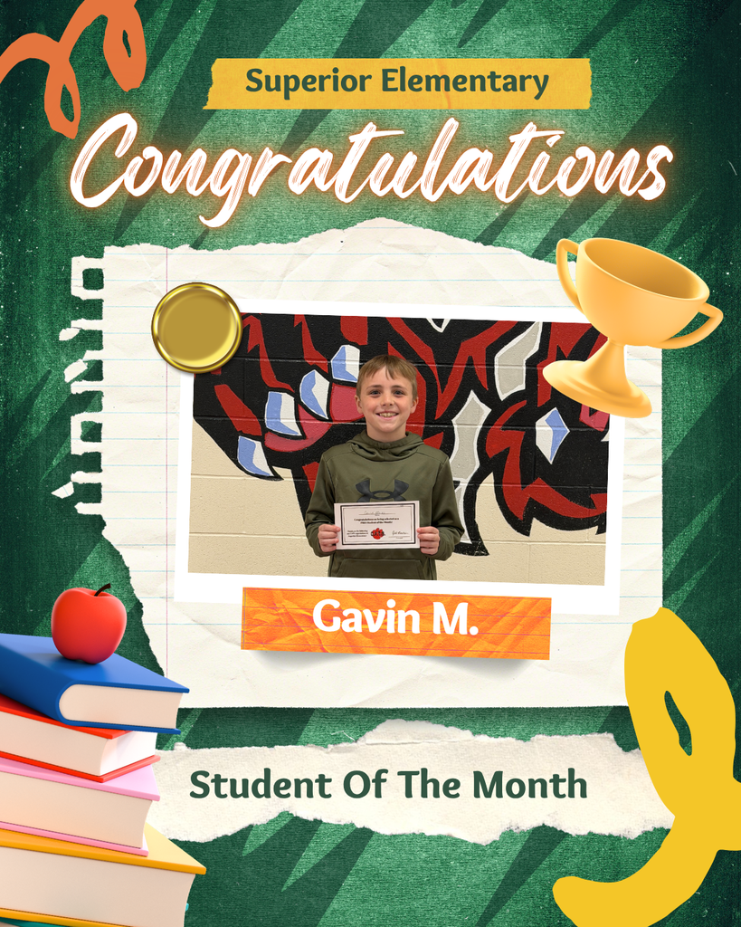 Student of the Month-Gavin