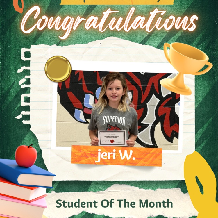 student of the month-Jeri