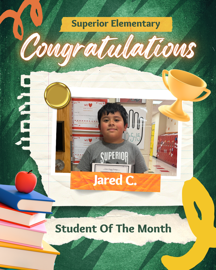 Student of the Month-Jared