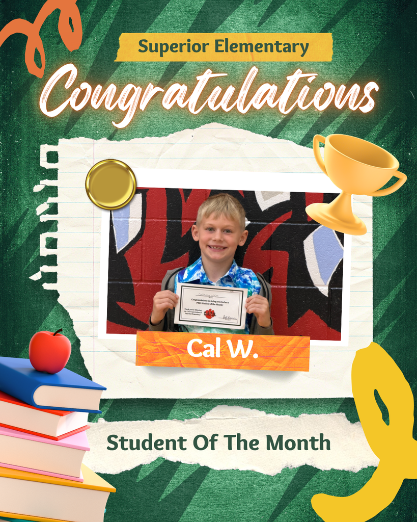 Student of the Month-Cal