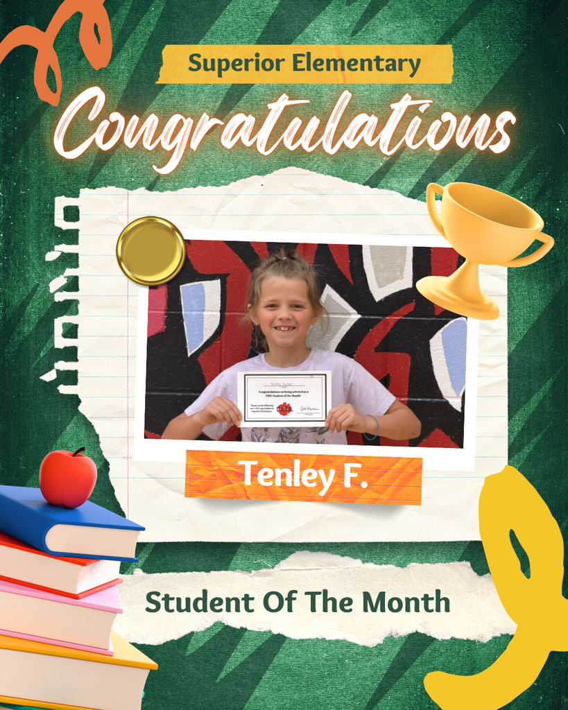Student of the Month-Tenley