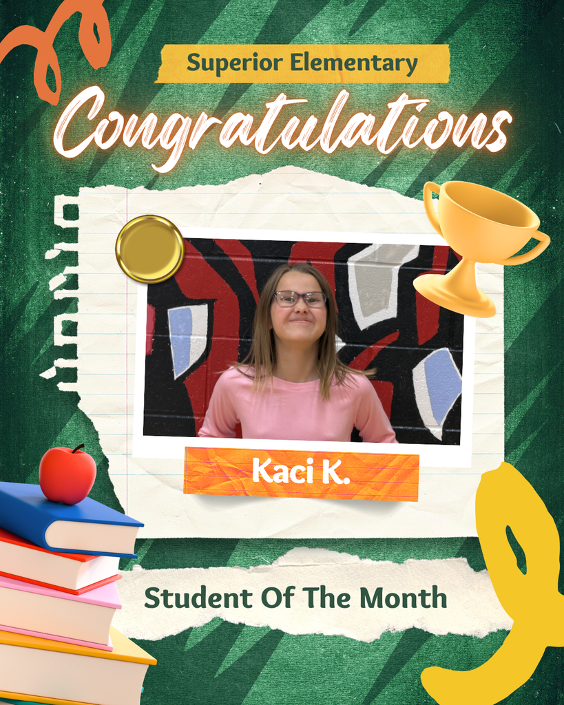 Student of the Month-Kaci