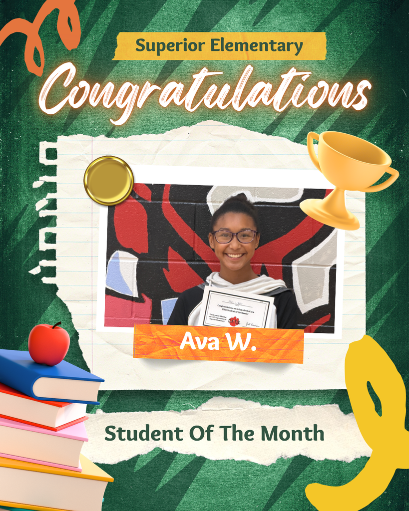 student of the month-ava