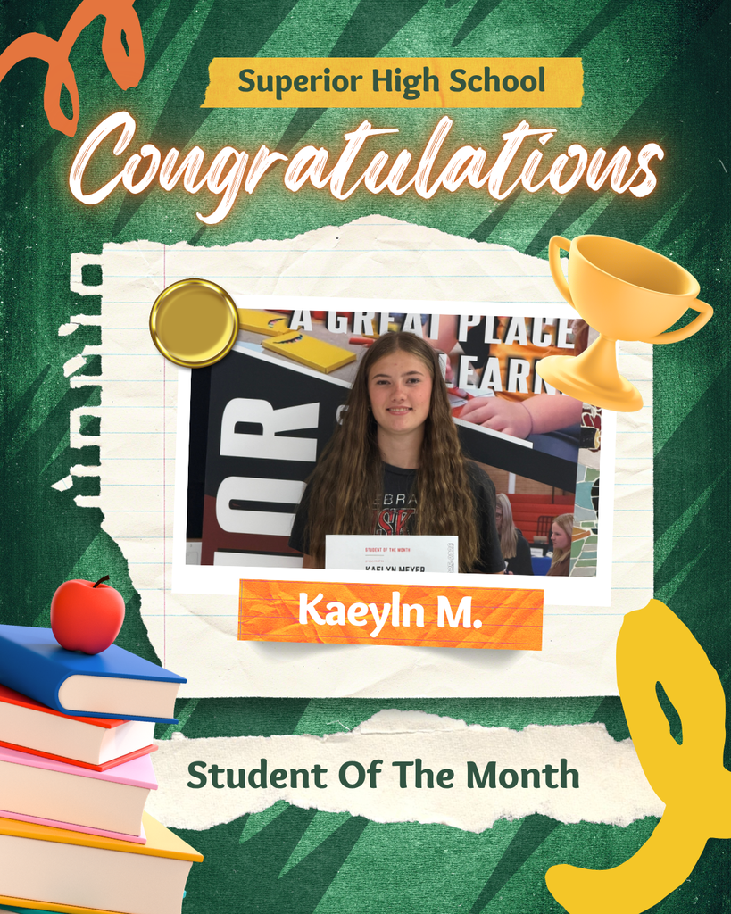 student of the month-Kaelyn