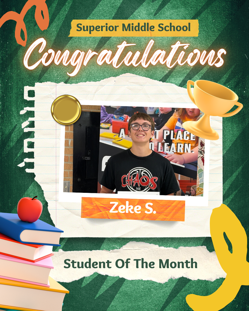 Student of the Month-Zeke