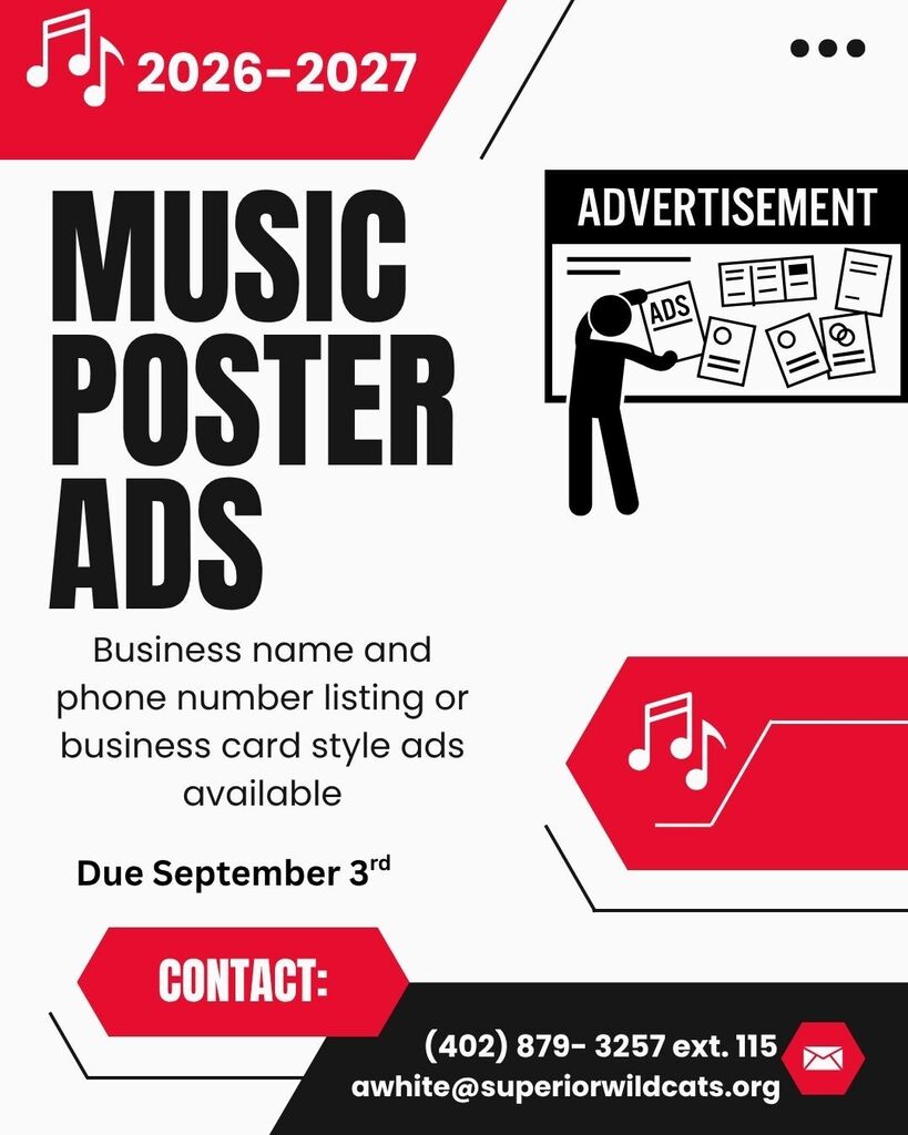 Music Poster Ad info
