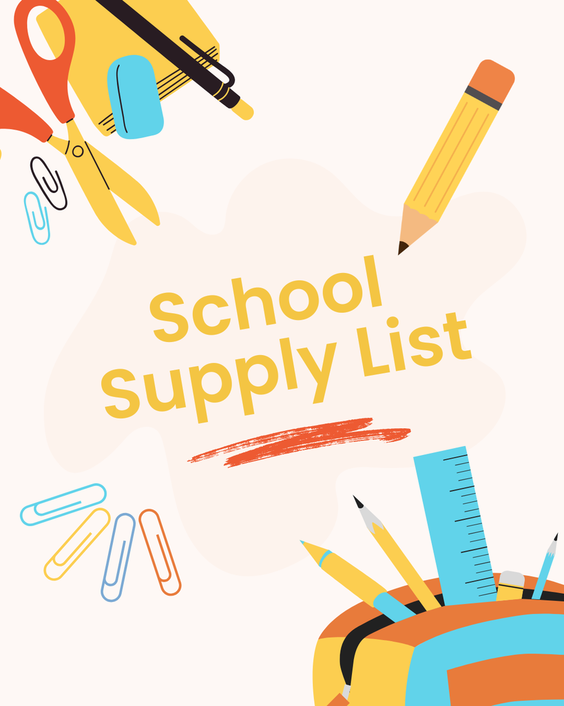 school supply list