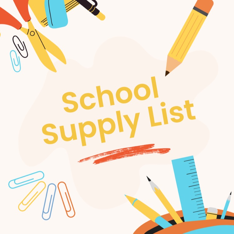 school supply list