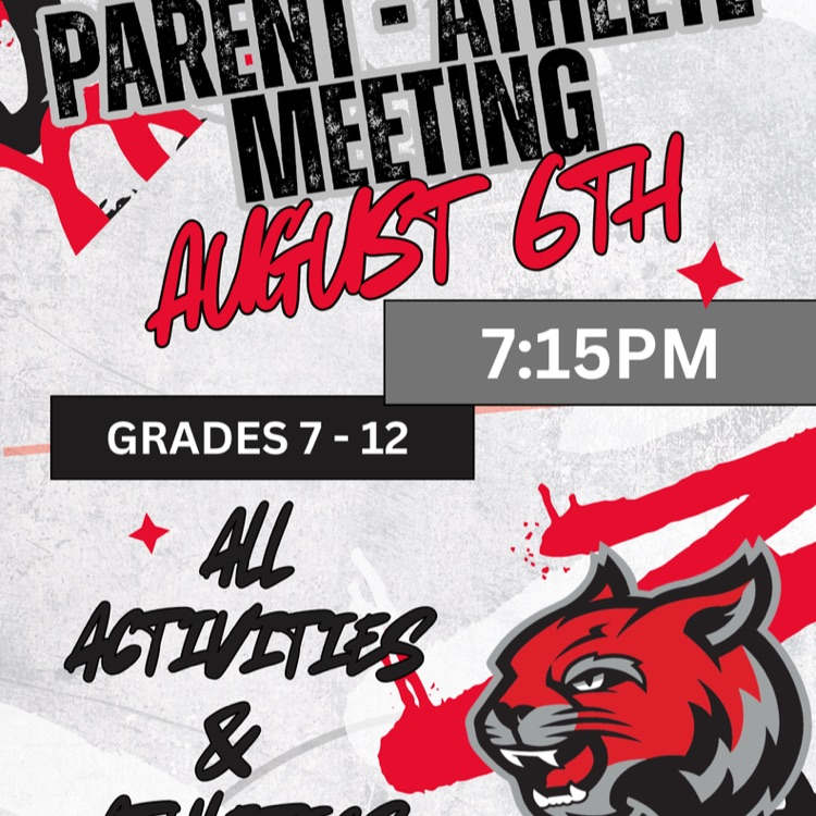parent-athlete meeting August 6th