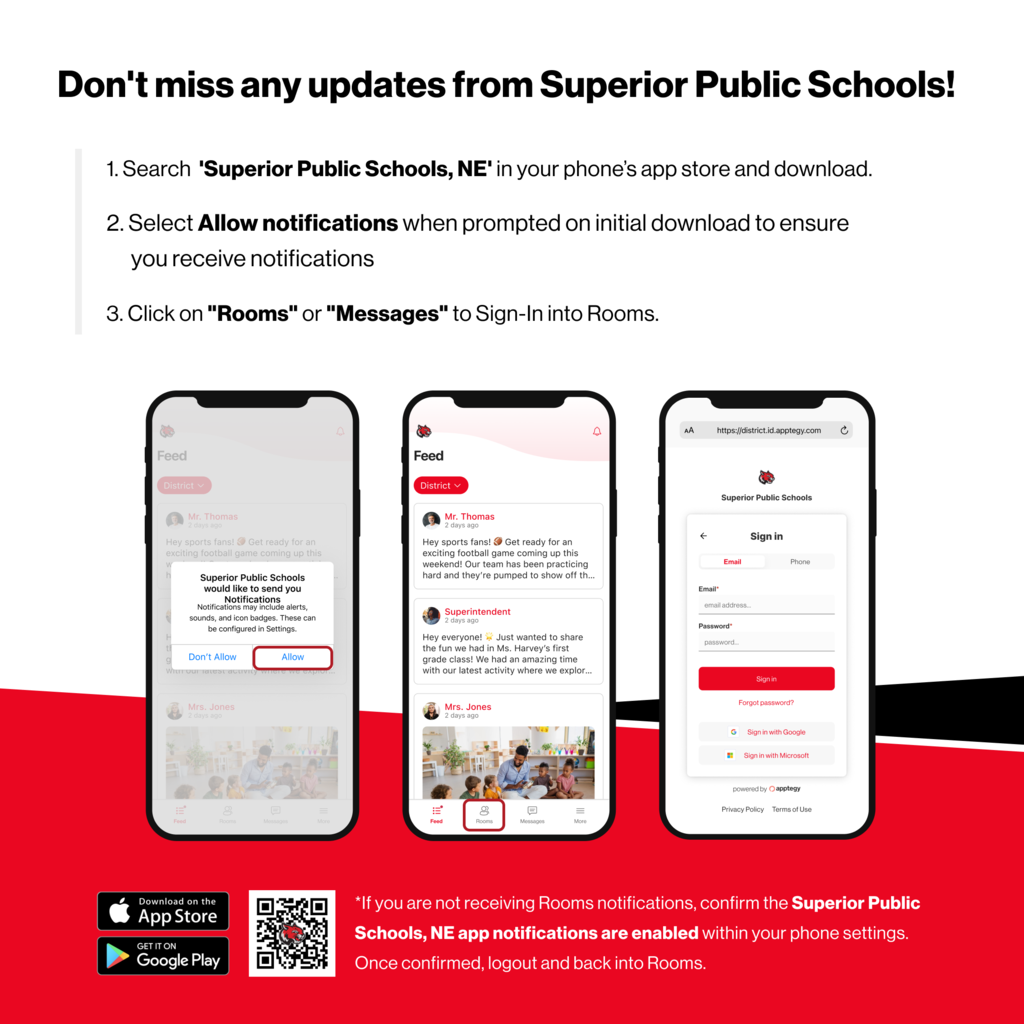 download the school app