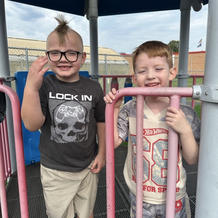 boys playing on the playground 