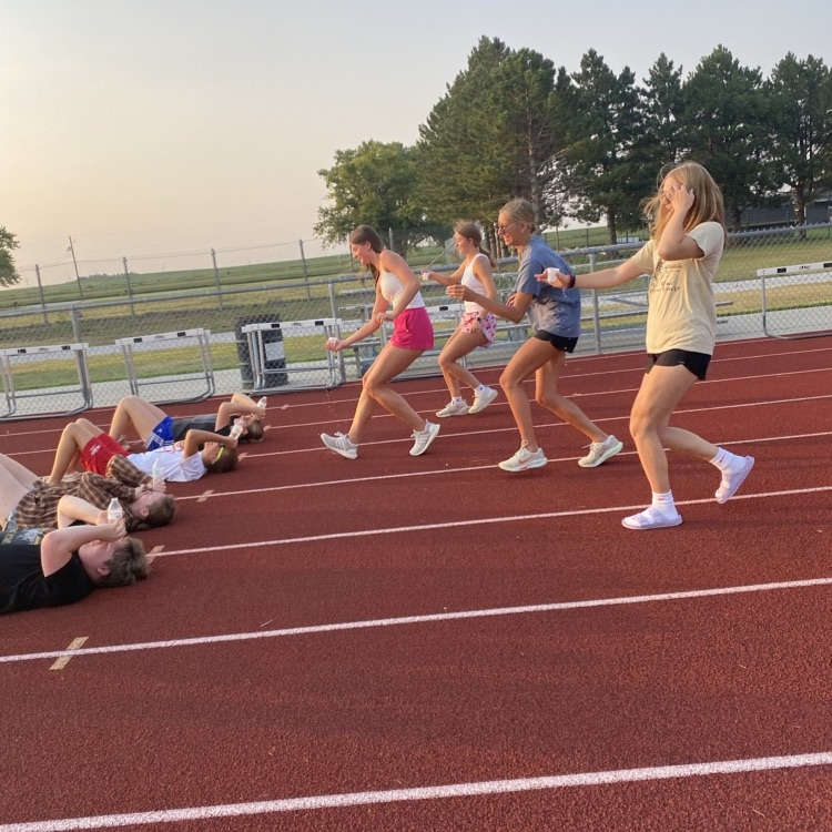 HS band playing water wars
