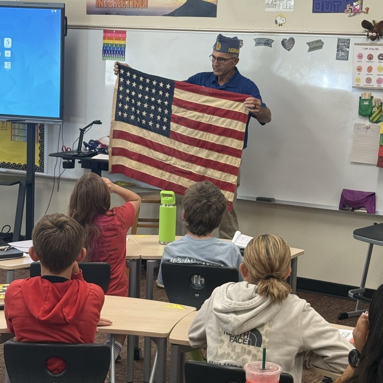 Randy shares a 48 star flag that he owns.  