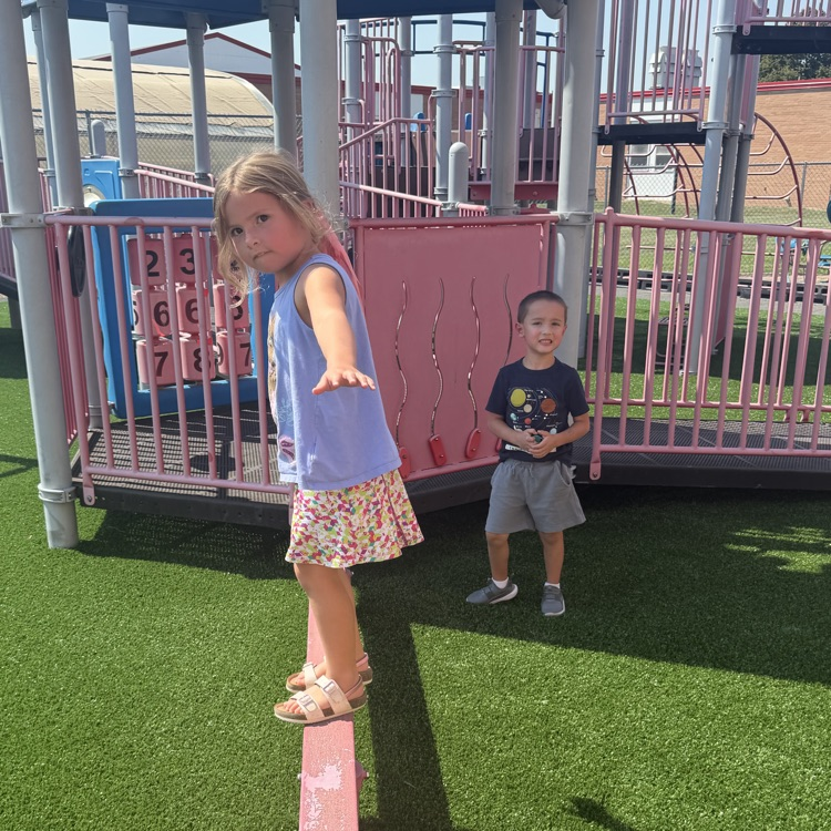 Balance beam fun