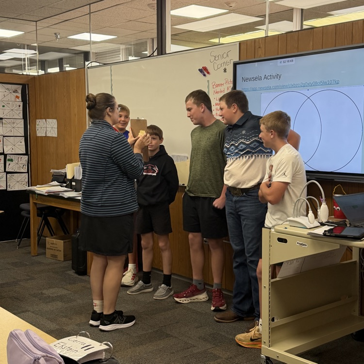 students finding out how much money they can spend