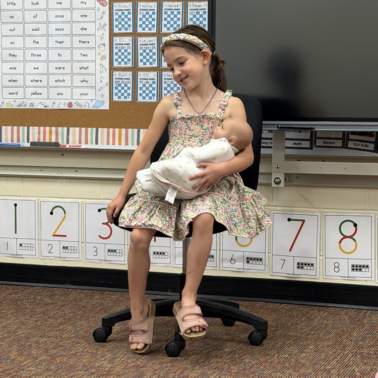 baby doll show and tell