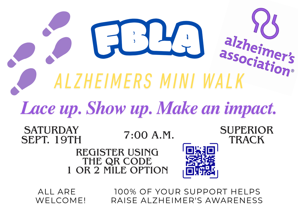FBLA Alzheimer's Mini Walk