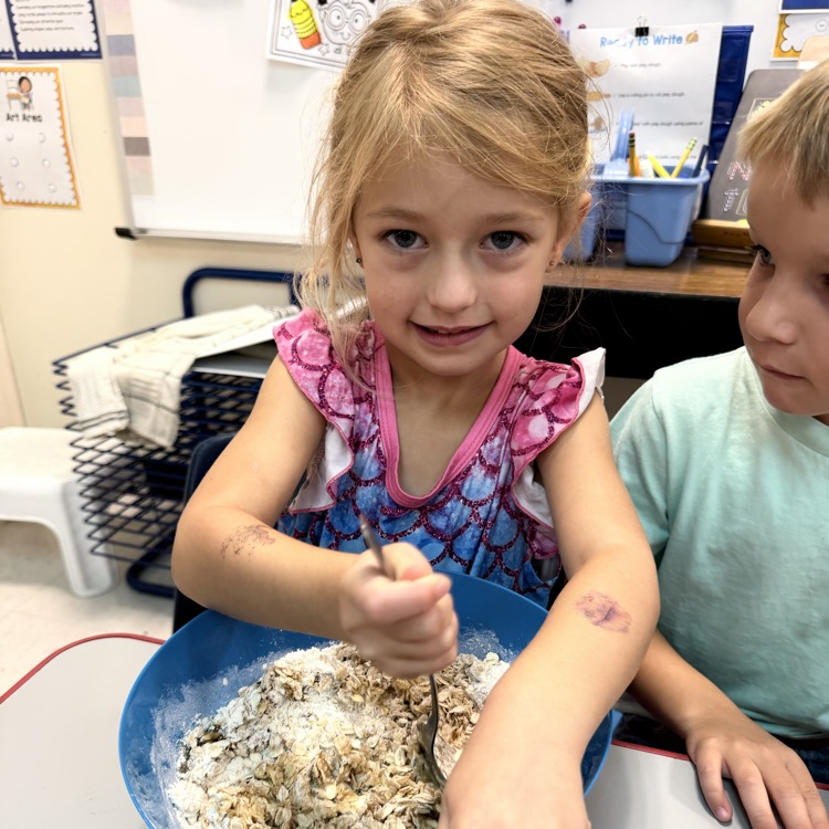 Making apple crisp