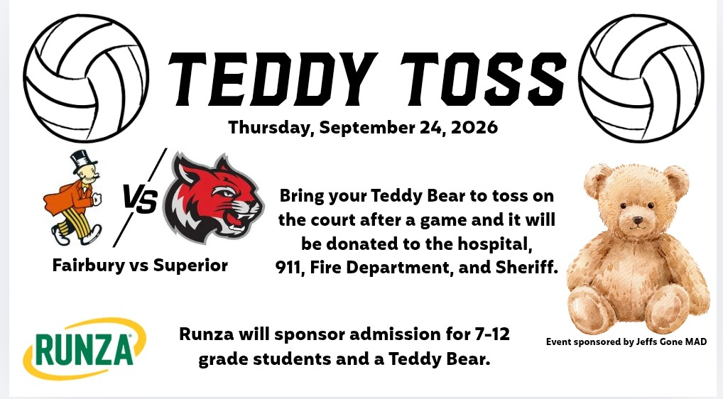 Teddy Toss vs Fairbury