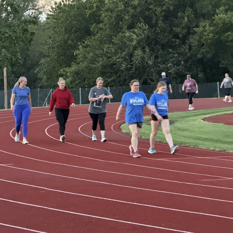 Walking participants 