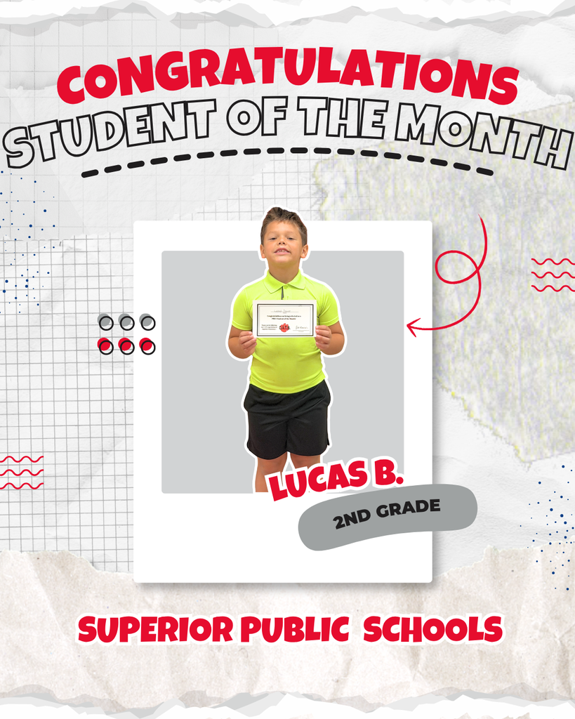September Student of the Month