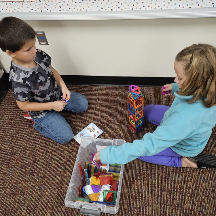 using magnatiles to build