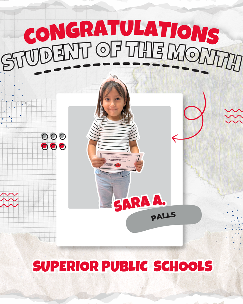 September Student of the Month