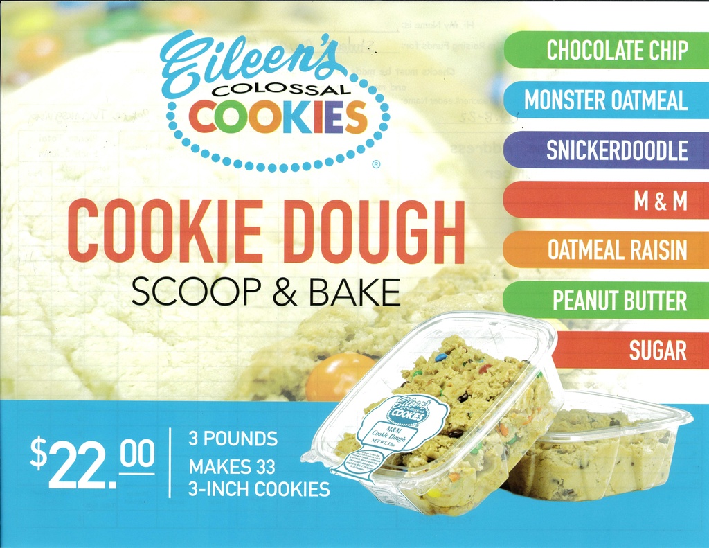 Cookie Dough Sales