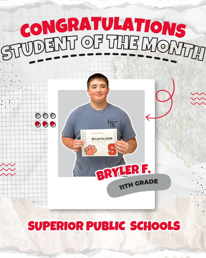 September Student of the Month