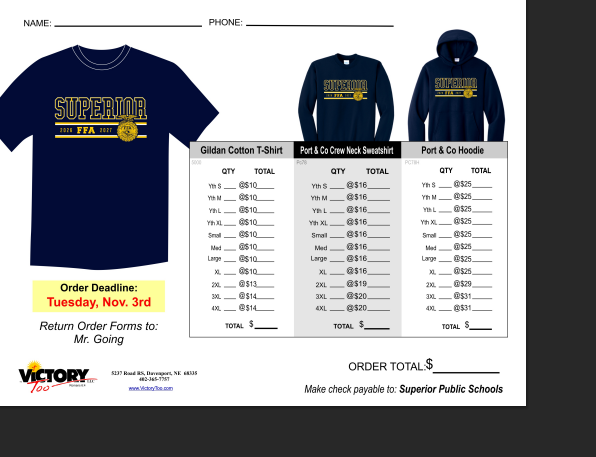 FFA T-Shirts