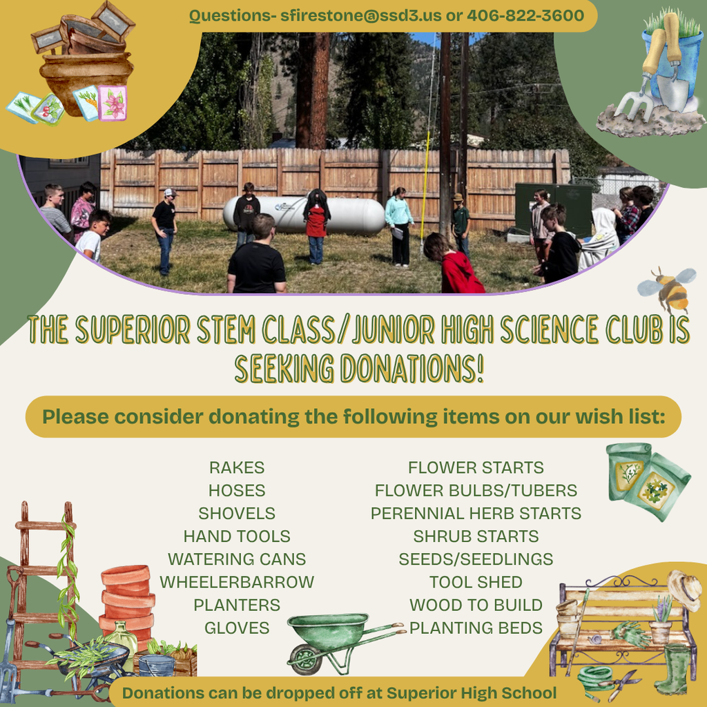 Flyer - Support Our School Garden and Learning Space (1)