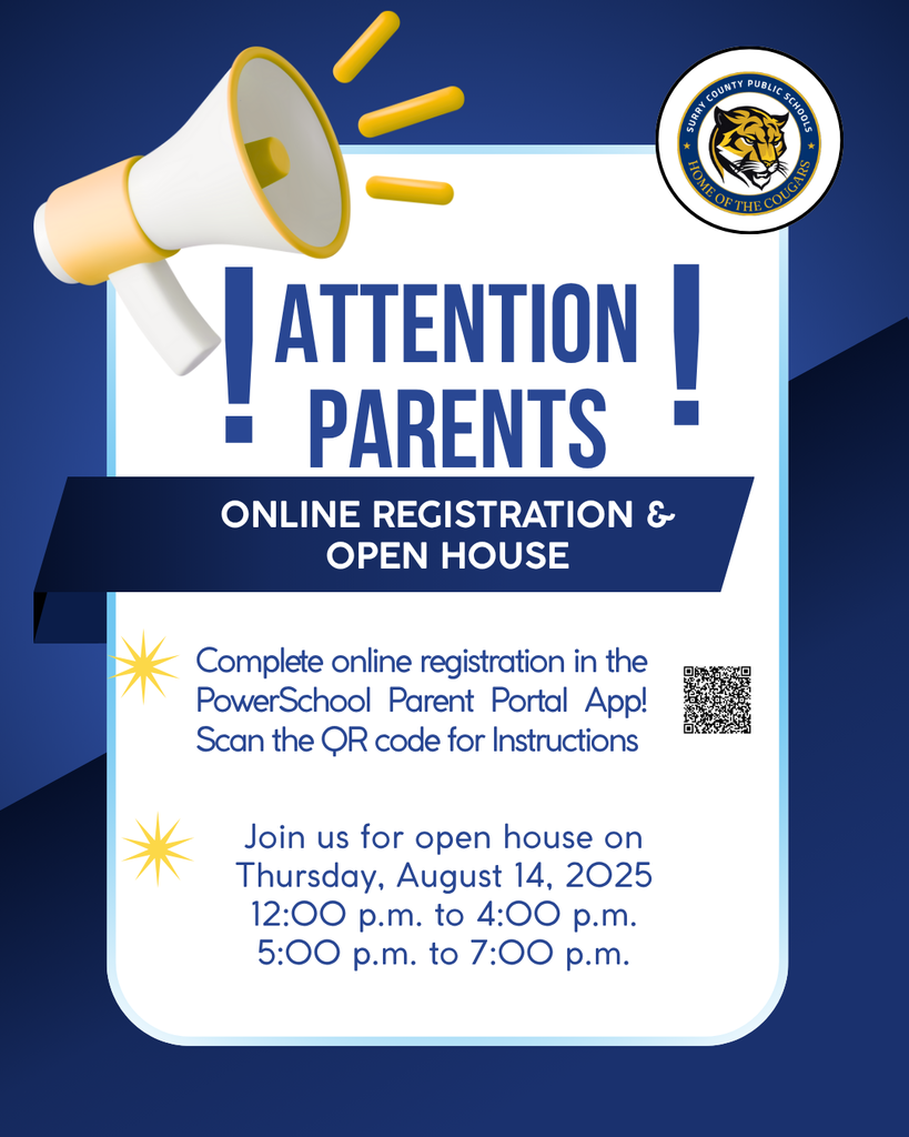 Online Registration & Open House
