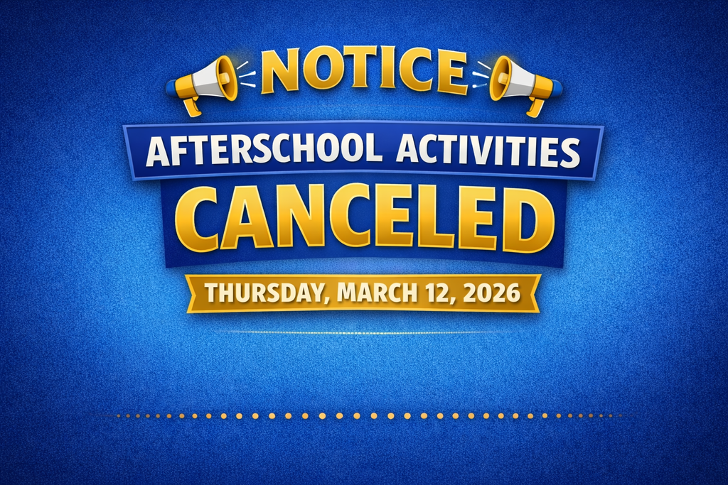 Afterschool Activities Canceled 
