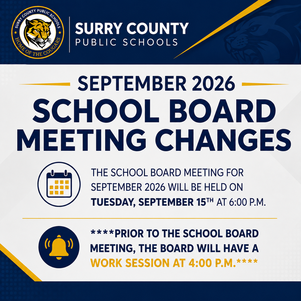 September School Board Meeting Changes
