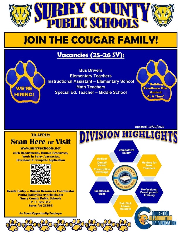 Join the Cougar Family!