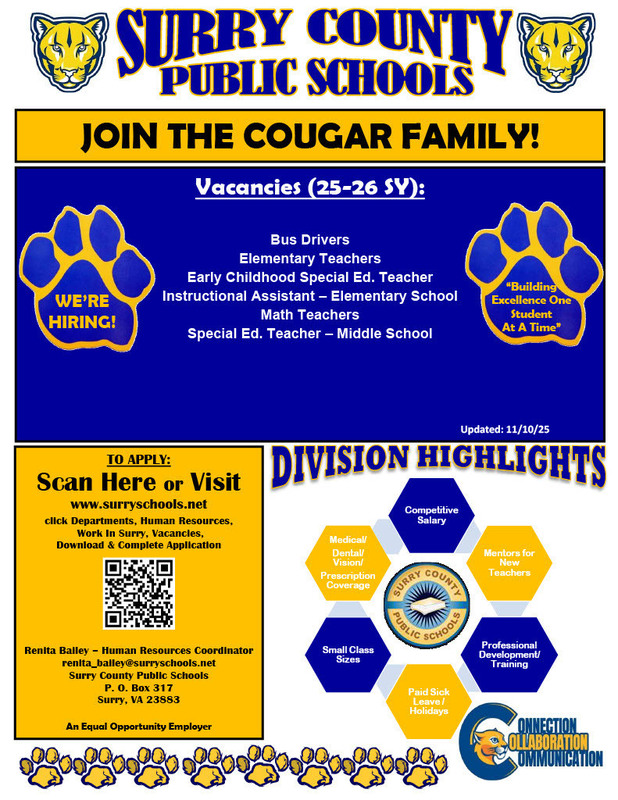 Join the Cougar Family!